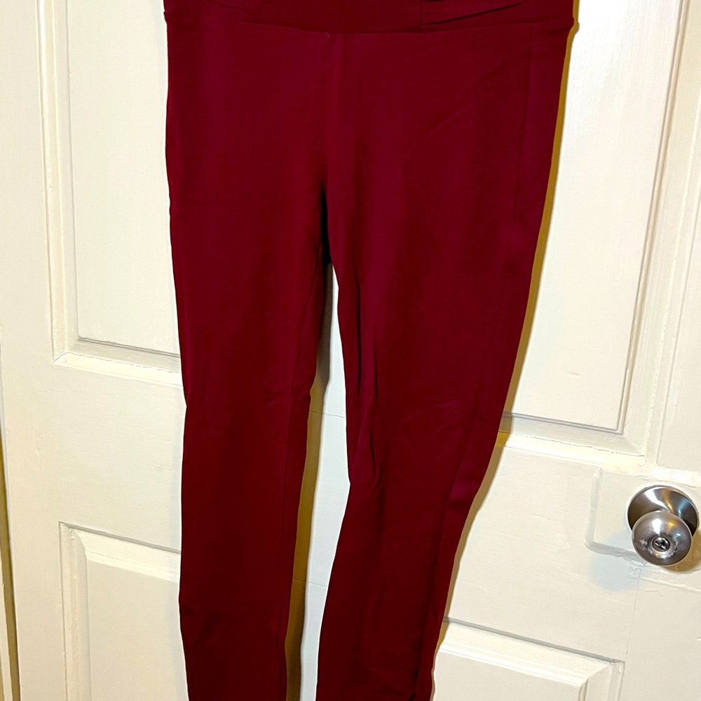 DICTIONARY - Burgundy Stretch Pants